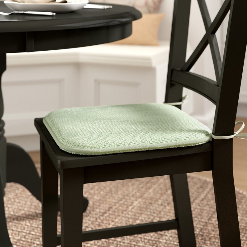 Andover Mills Memory Foam Pad Indoor Dining Chair Cushion & Reviews